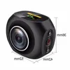 Freeshipping 4K HD 360 Panoramic Camera VR Mini Handheld فريد من نوعه للعدسة المزدوجة الكاميرا الرياضية WiFi Action Camera Pano360 Tahtv