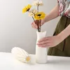 Vazen Home Noordse plastic vaas Simple Small Fresh Flower Pot Opslagfles voor bloemen Woonkamer Moderne Home Decoratie ornamenten P230411