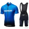 Rowerowe koszulki Sets Merida Cycling BIB Tricuta Man Man Jersey Jersey Sports Set Pants Rower Rower Minform Pro Team 2023 Odzież szorty MTB 3M411