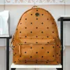 3sizes مصمم فاخر MC Backpack Bag Back Womens Back Packs School Pags Leather Mens Clutch Rucksack Cross Cross Body Condit