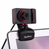 Freeshipping 16M Pixel By Rotating Adjusted HD Web Camera Clip-on 3 LED Webcam USB Camera with Mic Webcamera For Android TV Computer Nqlwh