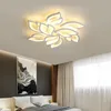 New LED Chandelier Ceiling Light For Living Room Bedroom Home Chandelier Modern Led Ceiling Chandelier Lamp Petal shape Lighting chandelier led light