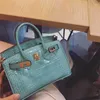 Bag Designer 2024 Platine pour femmes avec motif de crocodile 20 pouces petit sac à main