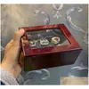 6Pcs Chicago Basketball Team Champions Championship Ring Set With Wooden Box Souvenir Men Women Boy Fan Brithday Gift 2023 Hip Hop Jew Dh3Gm