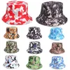 Stingy Brim Hats INS Camouflage Fisherman Hat Male Jungle Print Doublesided Hat Army Fan Hat Leisure Mountaineering Fishing Hat Panama Gorros 230411