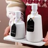 Liquid Soap Dispenser Household Supplies High-temperature Firing Ceramic Simple Shower Gel Bottle For Shampoo Hand Sanitizer Bathroom