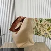 Novo Produto L Letra Bolsa de Praia Feminina Bolsas Cesta Tecido Designers Bolsas Moda Ombro Grande Sacos de Compras Mulher Palha Férias Casual Tote Bag Bolsa 230411