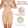 Taille buik Shaper Velssut Spanxdex Shapewear voor vrouwen faja buikcontrole slipje hoogte taille body shaper ondergoed ondergoed verstelbare taille cincher korte 230411