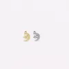 Charms 10pcs Stainless Steel Moon High Quality Jewelry Pendant DIY Handcraft Making PVD Plated Waterproof Antiallergic