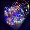 Christmas Decorations 1M 2M 5M 10M Copper Wire Led String Lights For Home New Year Decoration Navidad Drop Delivery Garden Festive P Dhpcw