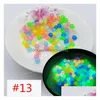 Beads New 8 Mm Glow In The Dark Fishing Loose For Woman Men Luminous Locket Necklace Diy Jewelry Making Acrylic Drop Delivery Home G Dhlia