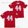 DIY 디자인 레트로 영화 포레스트 검프 #44 Jerseys Custom Stitched College Football Jersey