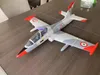 Aeronave ElectricRC RC Aeronave Mini 50mm MB339 EDF Jet EPO Espuma Modelo 231110