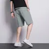 Pantalones cortos para hombres 2023 Verano Casual Playa Hombres Suave Baggy Thin Loose Rayas Ropa de calle sólida Deporte Secado rápido Joggers 230411