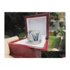 Villanova Wildcats Basketball Championship Ring With Wooden Display Box Souvenir Men Fan Gift Wholesale Drop Delivery Dhx6L