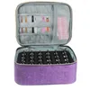 Storage Bags Multi-functional Portable Large Cosmetic Nail Tools Polish Organiser Double Layer Design Durable