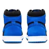 Royal Reimagined 1s Jumpman Basketball Shoes Gift Giving Satin Bred Mocha Black White Panda Designer Mens Womens Golf Trainers Bred Military Blue Sneakers