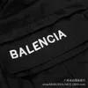 Luxury goederen balanciagas jas zware industrie hoge editie b huis Paris Locomotive Jacket Balanciagas t -shirt losse balanciagas track jas bomber jassen 9157