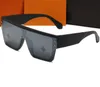 2023 vacances luxe mode lunettes de soleil pour hommes femmes noir cadre argent miroir fleur lettre lentille conduite marque lunettes de soleil sports de plein air lunettes avec boîte