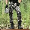 Pantalons pour hommes Camouflage Casual Cargo Pantalons pour hommes Militaire Tactique Gris Travail Pantalon de survêtement Vêtements Homme Jogger Mens