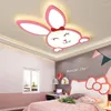 Chandeliers Pink LED Ceiling For Bedroom Children's Room Kids Light Modern Chandelier Lighting Plafonnier