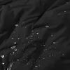 メンズパンツメンズ冬の濃い暖かい汗サーマルライニングジョガーフリースビッグズボンプラスサイズジップポケットワーク7xlブラック
