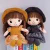 Dockor 45 cm Princess Doll fyllda leksaker Plush Dolls Kids Toys For Girls Children Kawaii Baby Plush Toys Cartoon Soft Toys 231110