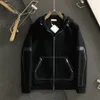 Veste à capuche en cuir noir pour hommes, nouveau Design décontracté avec plusieurs fermetures éclair, Style h Home, 2023