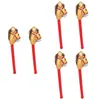 Noise Maker 6 Pcs Concert Noisemaker Gonfiabile Stick Animal Ballons Balloon Sports PVC s 230411