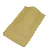 9*14cm Doyback Kraft Kağıt Mylar Depolama Çantası Ayakla Alüminyum Folyo Çay Bisküvi Paketi Pouch Himxy