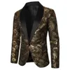 Costumes pour hommes Blazers Costume pour hommes texturé luxe tissu décontracté hommes Blazer affaires Banquet scène Performance rue Style mariage hôte hommes manteau 231110