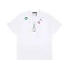 Summer Mens Cirtista Mulheres Designers Loose Tees Apparel Fashion Tops Tops Luxurys Rouse Street Polos de pólos de shorts Manga