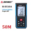 Sndway دقة RangeFinder Laser Dister Meter 50m شريط رقمي قياس Trena Laser Leasuring Roulette Tool Range Finder