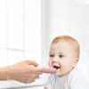 Baby-Silikon-Fingerzahnbürste, BPA-frei, weiche Silikon-Zahnbürste, Säuglings-Buddy-Zähne, Gummi-Massagebürste, mehrere Farben