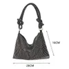 Bolsos de noche Bolso de mano de noche a la moda para mujer, bolso de mano brillante para cena y boda, bolso de hombro de diseñador para mujer 230410