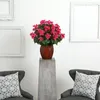 Bougainvilliers 24,5" avec vase, plante artificielle