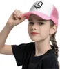 Berretto da baseball con note musicali a forma di cuore per bambini Cappello da camionista musicale per bambini Sport snapback regolabile leggero