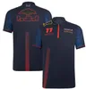 Formel-1-Poloshirt, kurzärmeliges T-Shirt mit dem gleichen Brauch