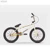 Pedais de bicicleta BMX Bike de bicicleta de 20 polegadas Chrome-Molibdenum Steel Freestyle BMX Stunt Bike Adult Show Bicycle Pneu 20*2.4 Ciclo de rua sofisticado para homens 3m411