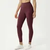 2024 Lu Lu Yoga Zitrone Nahtlose Heißer Verkauf Mit Fitness Leggings Frauen Farben Jogging Hosen Hohe Taille Hosen Atmungsaktive Sport pan