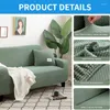 Chair Covers Thick Jacquard Solid Sofa Cover For Living Room Elastic Stretch Couch Cushion Sectional Slipcover Armchair Corner L Shape