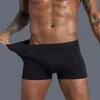 Mutande 8 pz/set Nero Boxer Intimo Uomo Bambù Traspirante Mutandine da Uomo Pantaloncini Uomo Sexy Maschio Elastico Mens Boxer Per