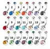 316L Surgical Steel Navel Rings Crystal Rhinestone Belly Button Navel Bar Ring Body Jewelry Piercing 100st/Lot Free Frakt C058