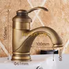 Rubinetti per lavabo da bagno vendita Rubinetto miscelatore acqua per gru da lavabo in ottone antico da 6 "torneira YT-5065 230410