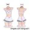 Sexy Set Japanese Kawaii Lolita Lingerie Set sbian Devil Tptation Roplay Costumes Erotic Outfit Cat Cosplay Sexy Uniform for Women 411&3