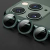 고급 알루미늄 금속 카메라 렌즈 iPhone 13 Pro Max Mini 12 11 무지개 화려한 항공 카메라 필름 파인 홀 휴대폰 필름 패키지