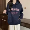 여자 후드 땀 셔츠 가을과 겨울 뉴 한국 에디션 GO 마켓 스웨터 느슨한 라이브 방송 저렴한 코트