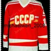 Weng 2016 #10 PAVEL BURE Eishockeytrikot CCCP RUSSIA weiß/rot, alle Namen und Nummern sind aufgenäht, individuelles Eishockey in allen Größen