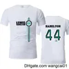 Men's T-Shirts Summer Formula One Racer wis Hamilton F1 Racing Fans Short-Seved No.44 Oversized T-Shirts Men/Women Fashion Streetwear 411&3