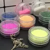 Boîtes d'emballage 1000pcs / lot 5G 5ML Pot de pot de récipient transparent vide avec couvercles noirs pour poudre maquillage crème lotion baume à lèvres / brillant échantillons cosmétiques livraison gratuite